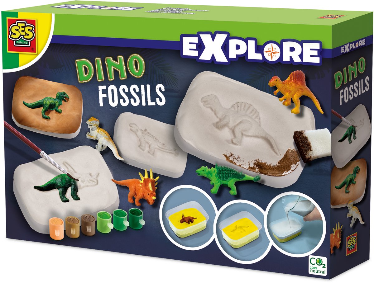 Ses kreative ses explore - dino fossiler