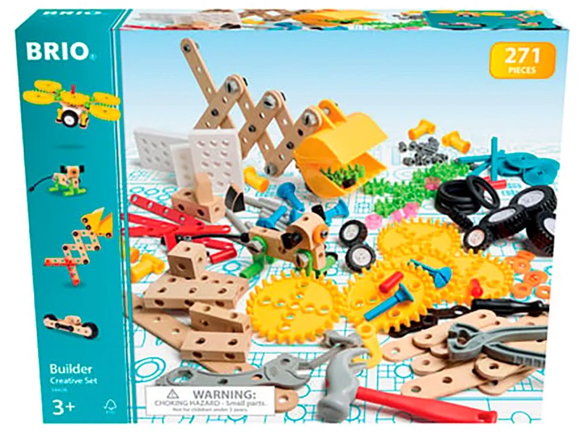Brio builder kreativt sæt - 271 dele byggelegetøj til drenge og piger