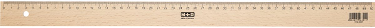 M+r lineal mobius ruppert 50cm træ med metalindlæg