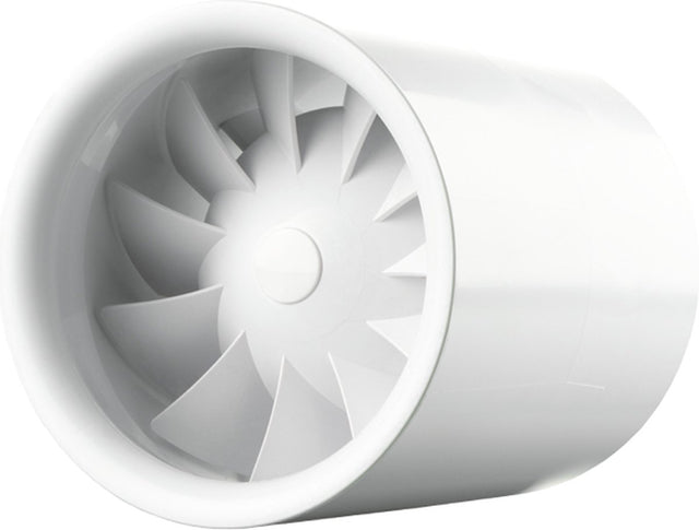 Ventilationsrør blæser quietline 125 mm - 197 m³ h - ekstra støjsvag