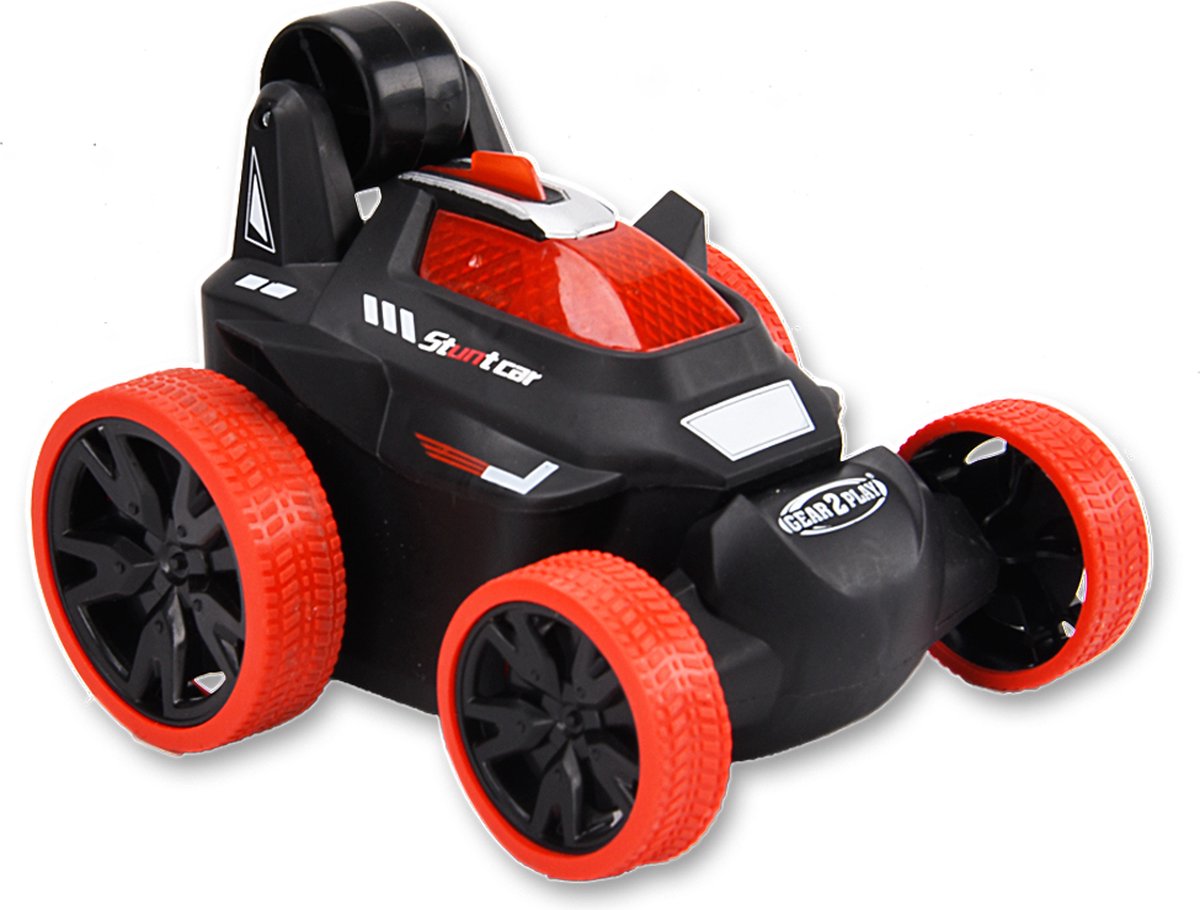 Gear2play RC Stunt Roll Stunt Car - Rød