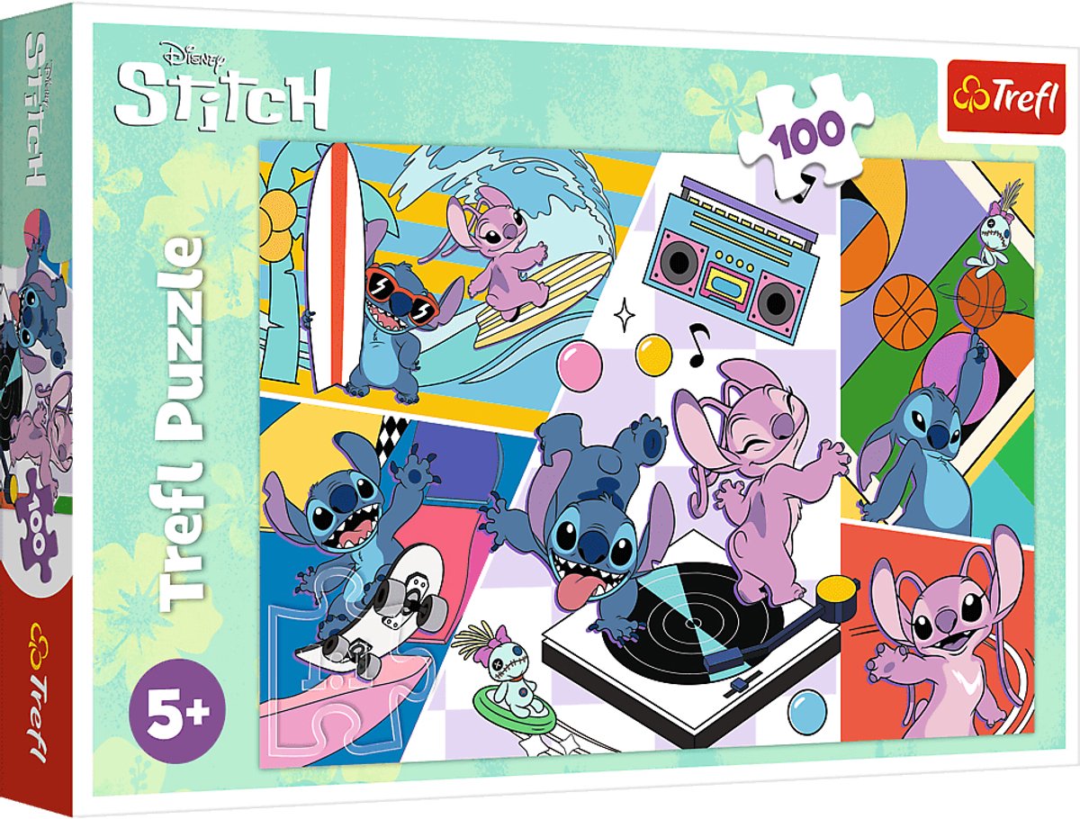 Trefl puslespil lilo stitch memories - Disney puslespil 100 brikker.