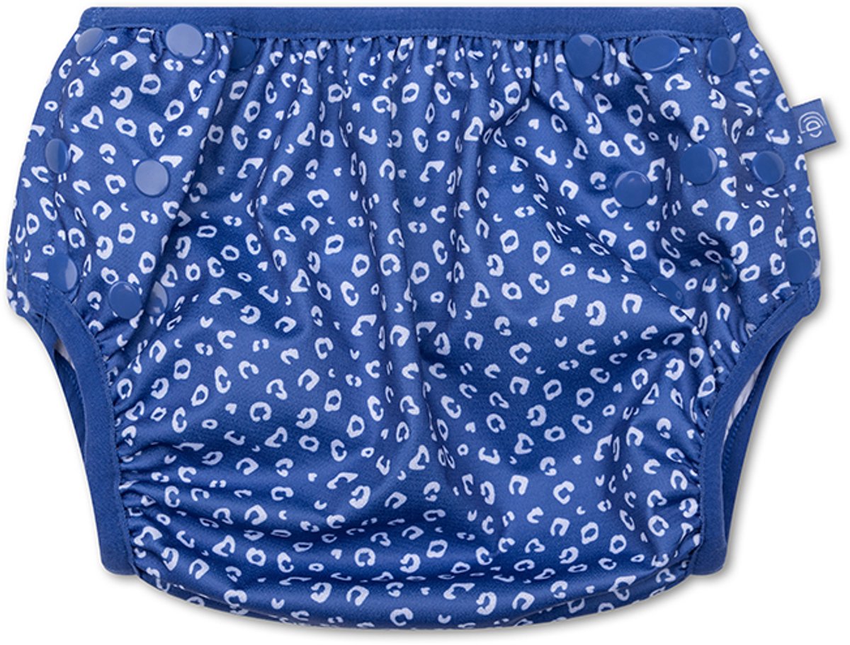 Swim essentials - svømmeble - 0-3 år - blå - leopardprint - justerbar