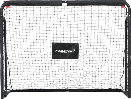 Avento voetbaldoel met targetscherm - staal - ca. 160 x 60 x 120 cm