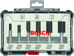 Bosch 2607017467 6-delt skæresæt i kassette - lige skaft - 1 4