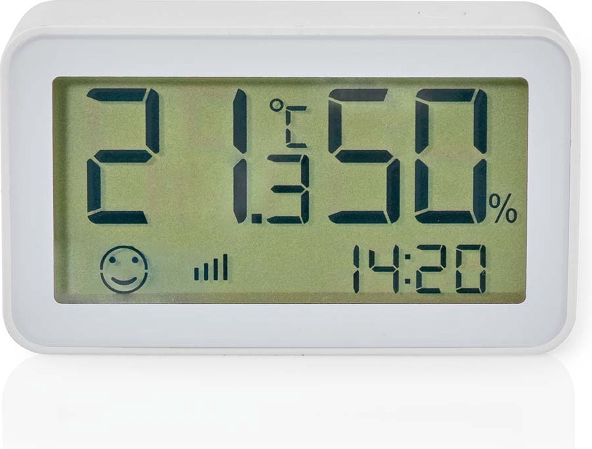 Nedis smartlife klimasensor - zigbee 3.0 - batteridrevet - android ios - hvid