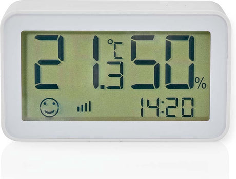 Nedis smartlife klimasensor - zigbee 3.0 - batteridrevet - android ios - hvid