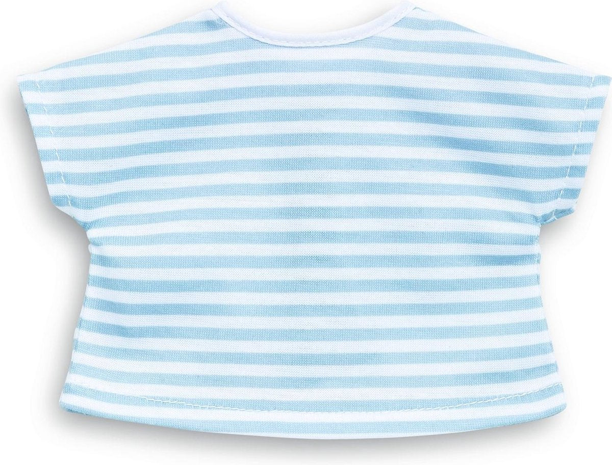 Corolle ma tøj stribet t-shirt - grå 36 cm