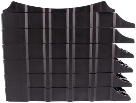 Milenco stacka niveau - 6 stk - sort