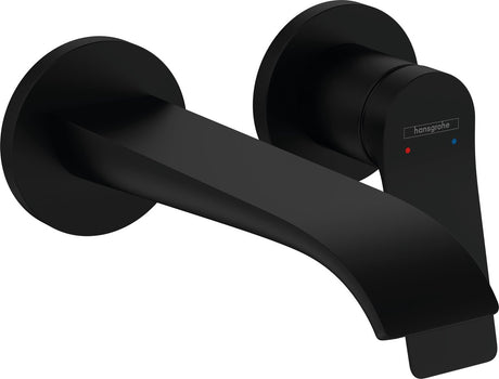 Hansgrohe Vivinis indbygget håndvaskarmatur vægfremspring 192 mm sort mat