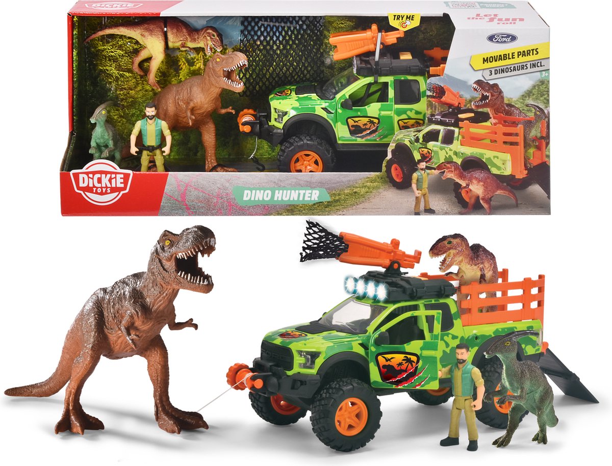 Dickie dino hunter, prøv mig