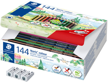 Staedtler noris farve farveblyant klasse pakke 144 stk