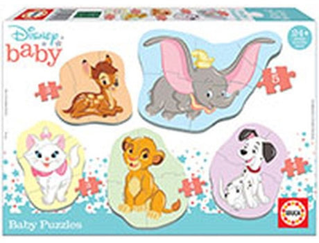 Educa - puslespil - Disney - babypuslespil 3,4 og 5 brikker