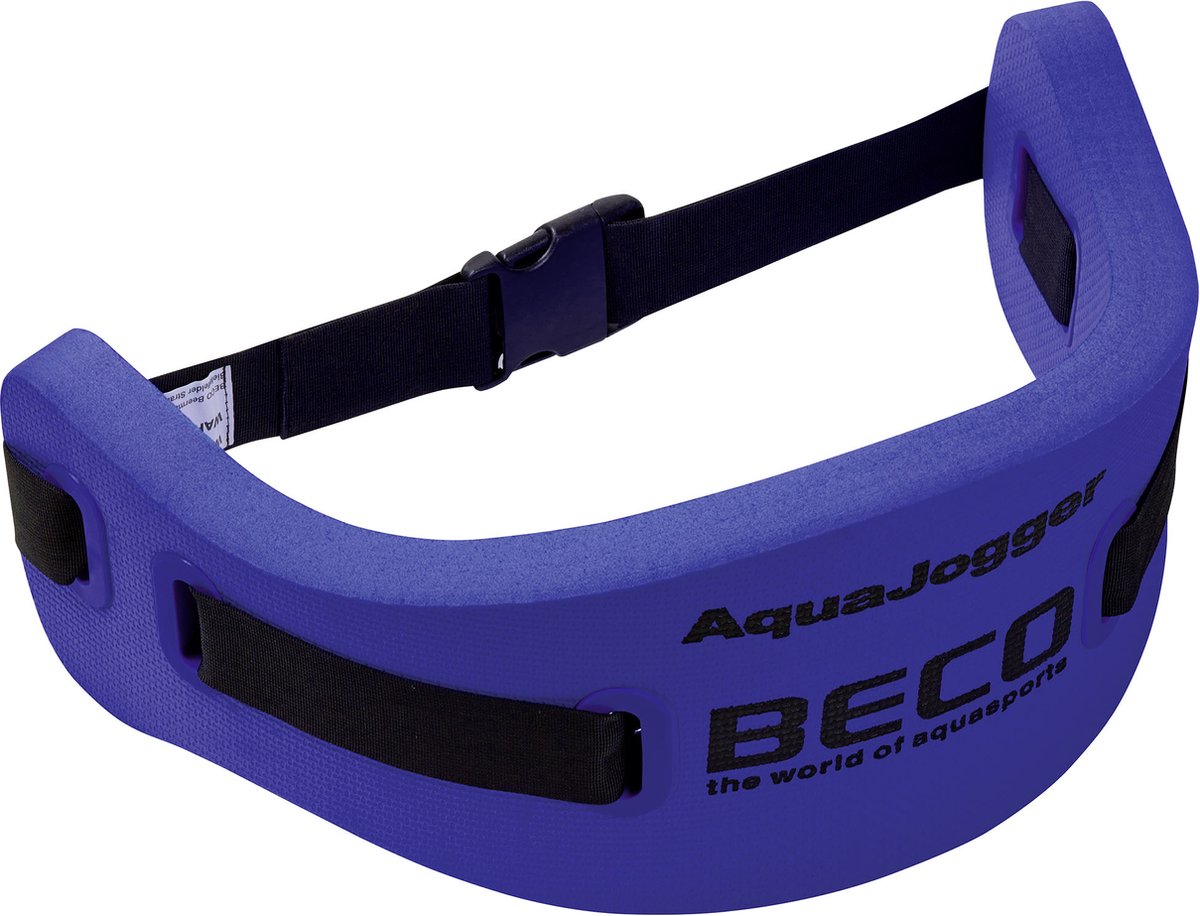 Beco aqua jogging bælte slim - blå - op til 70 kg