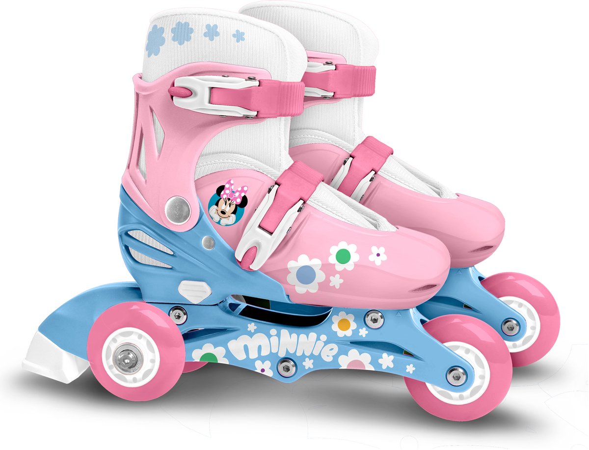 Stempel justerbare 3-hjulede ruller disney minnie (størrelse 27-30)