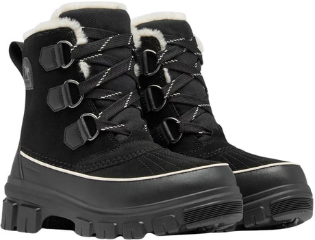 Sorel torino™ v wp snestøvler til kvinder - sorte, fawn - størrelse 37