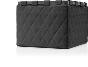 Reisenthel rammeboks m opbevaringsboks - 18l - ramme rombe sort