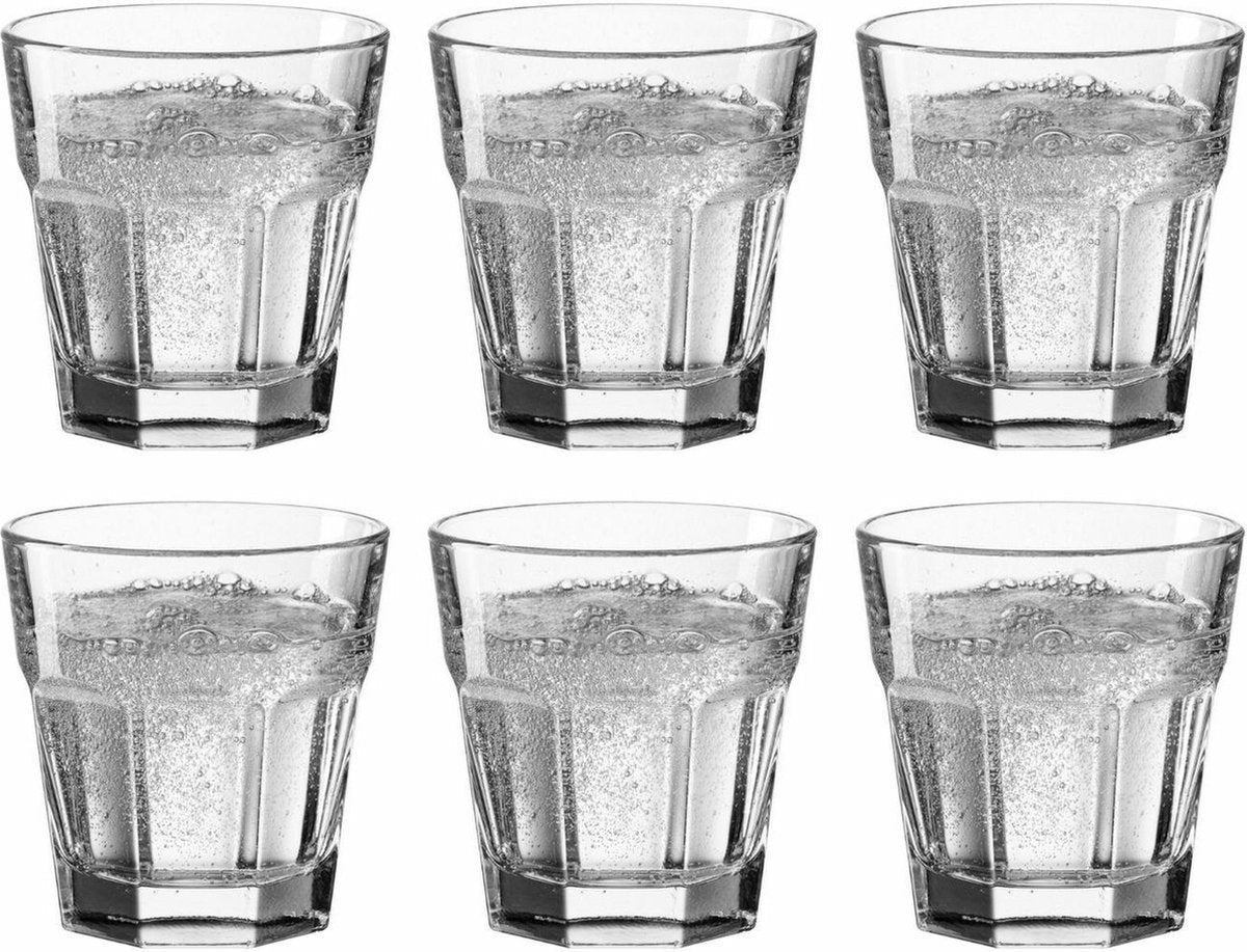 Leonardo drikkeglas 265 ml rock - sæt 6