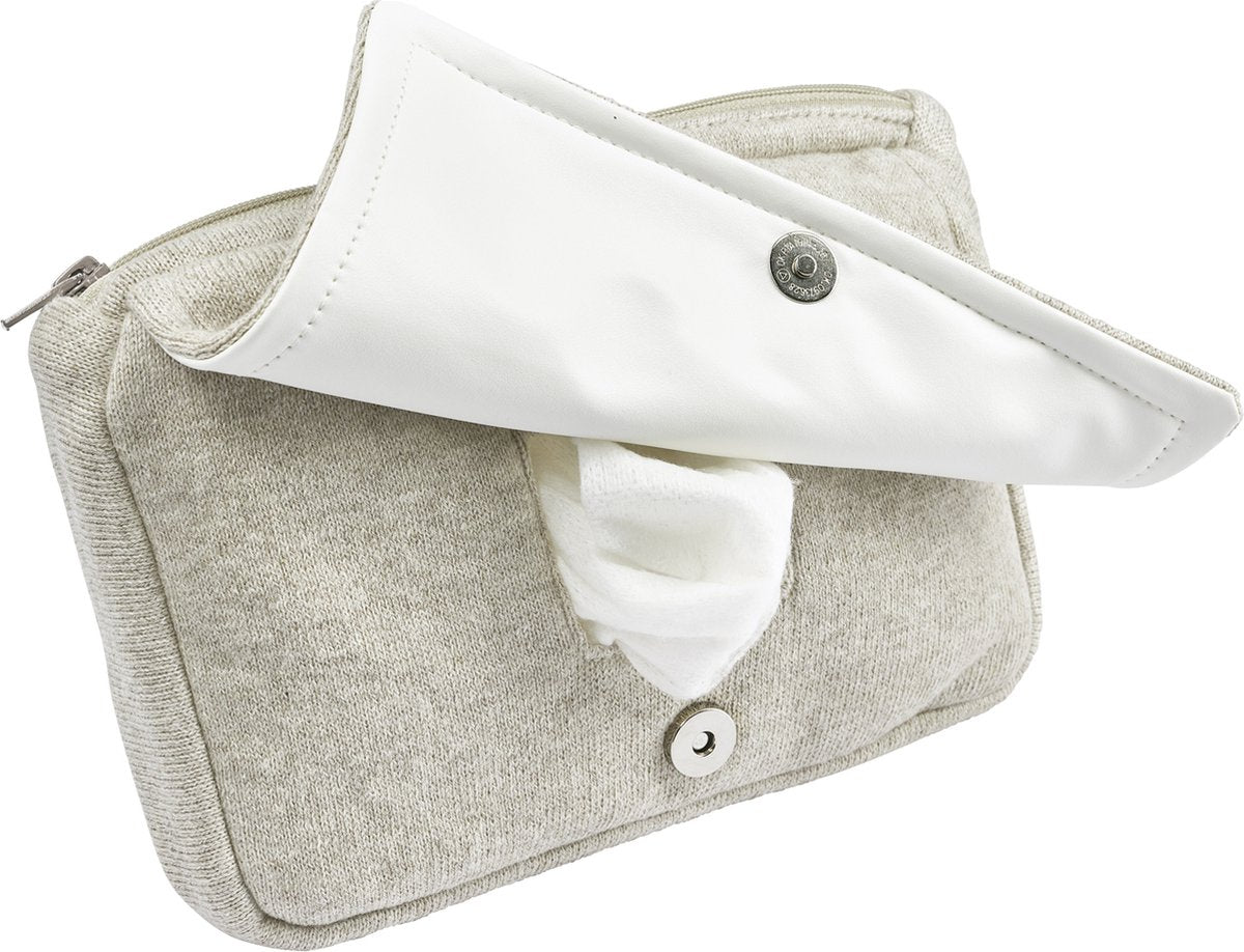 Meyco baby strik basis baby wipe pose - sandmeleret