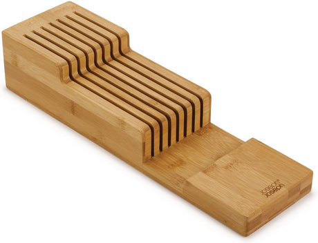 Joseph joseph - skuffebutik - knivbeholder - 2 lag - bambus - brun