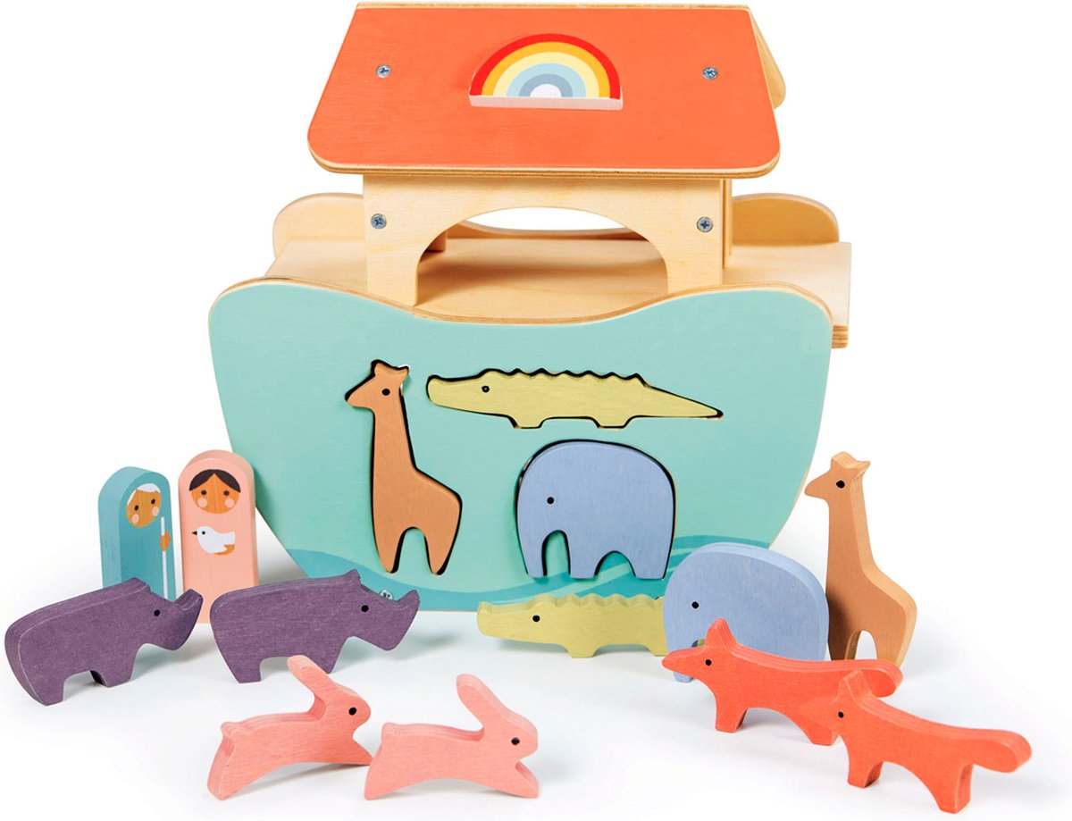 Mørt blad - sorterer i form af Noahs ark