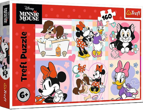Trefl puslespil farverige minnie day 160 - puslespil med 160 brikker