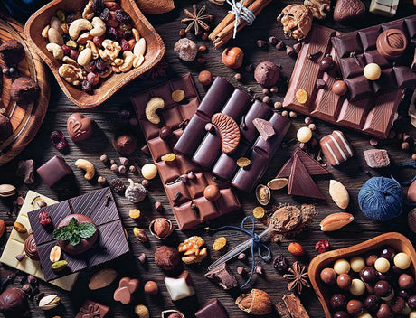 Ravensburger puslespil chokolade - 2000 brikker puslespil kunst.