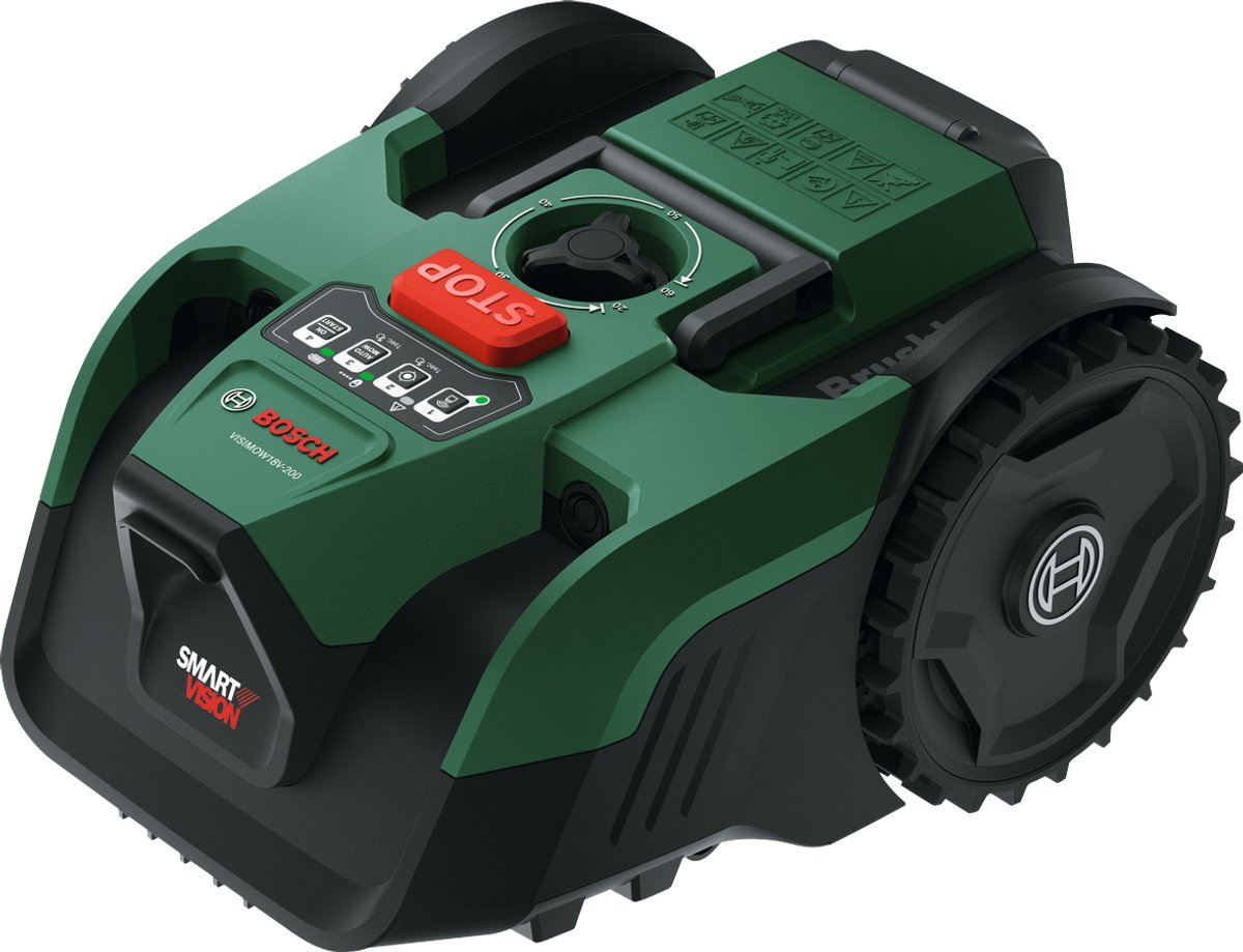 Bosch – visimow18v-200 – robotplæneklipper – smartvision – 200 m²