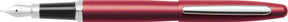 Sheaffer fyldepen - vfm e9403 - m - overdreven rød forniklet - sf-e0940353