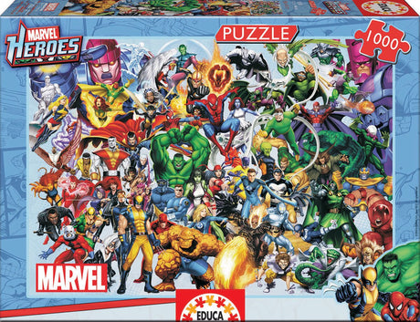Marvel educa alle superhelte - 1000 stykker