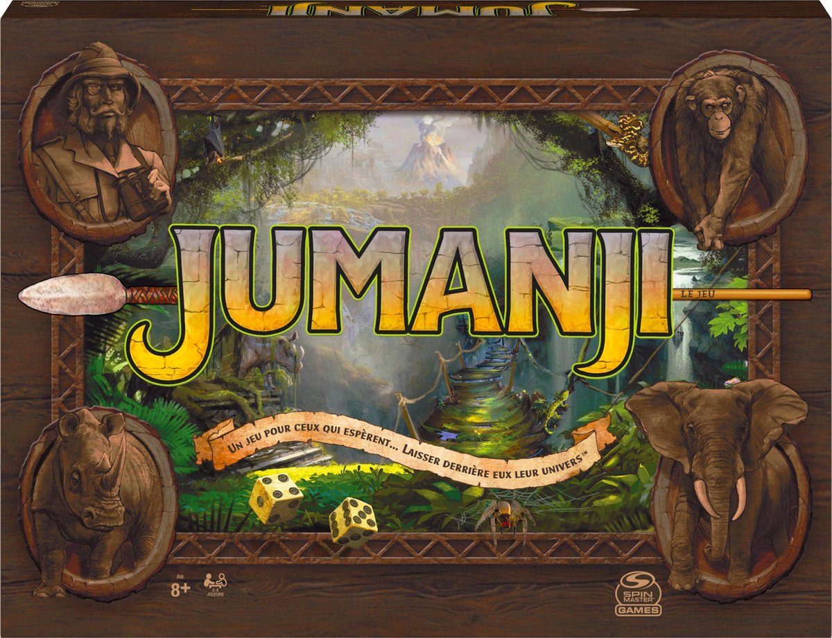 Spin master spil spin master brætspil spin master jumanji (fransk) (fr)