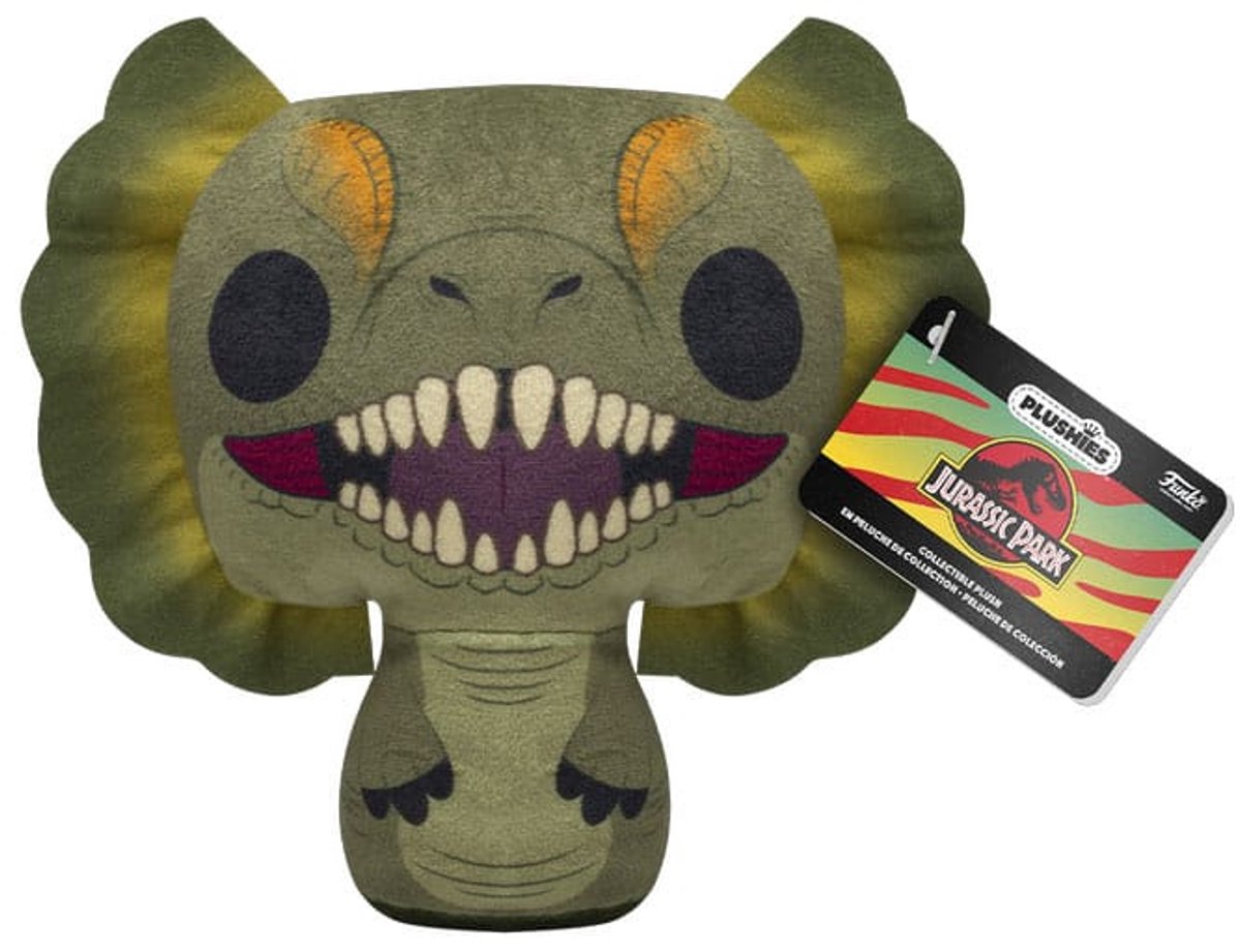 Funko jurassic park plysfigur dilophosaurus 18 cm