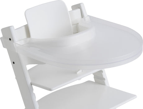 Playtray - bordplade til Stokke Tripp Trapp - spisebakke - med rem - gennemsigtig