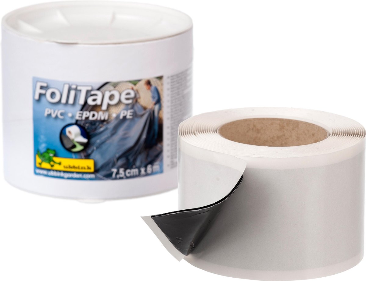 Ubbink - selvklæbende tape - folitape - universal - 7,5 cm x 6 m