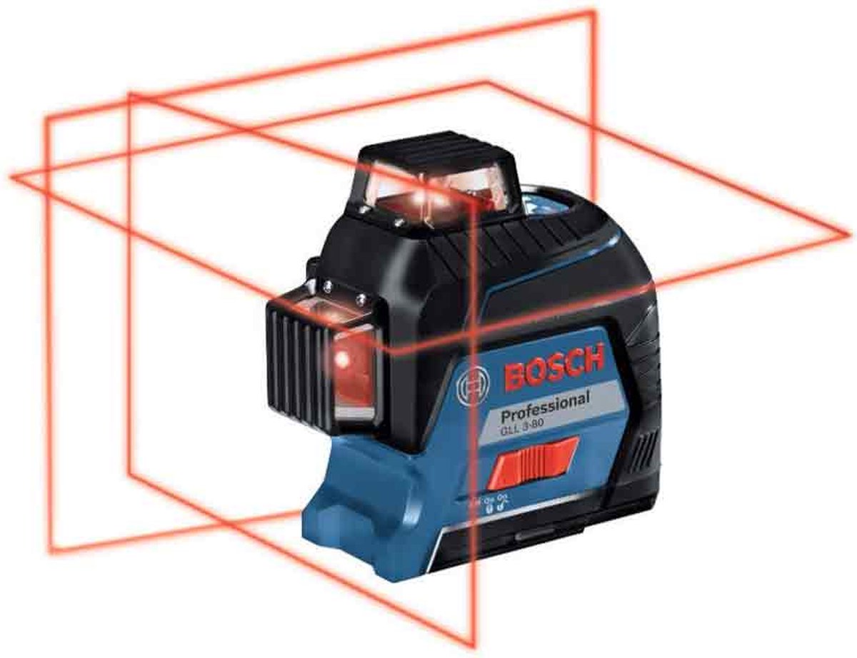 Bosch blå gll 3-80 krydslinjelaser - 0601063s00