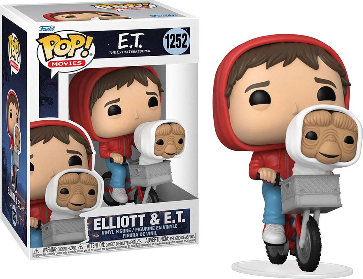 Funko pop-film: e.t. - elliott et. - dukke #1252