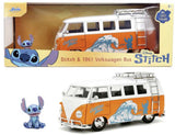 Jada legetøj - stitch 1961 vw bus 1:24 - 9336340314r01