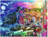 Ravensburger puslespil cinque terre - farverigt puslespil 2000 brikker.