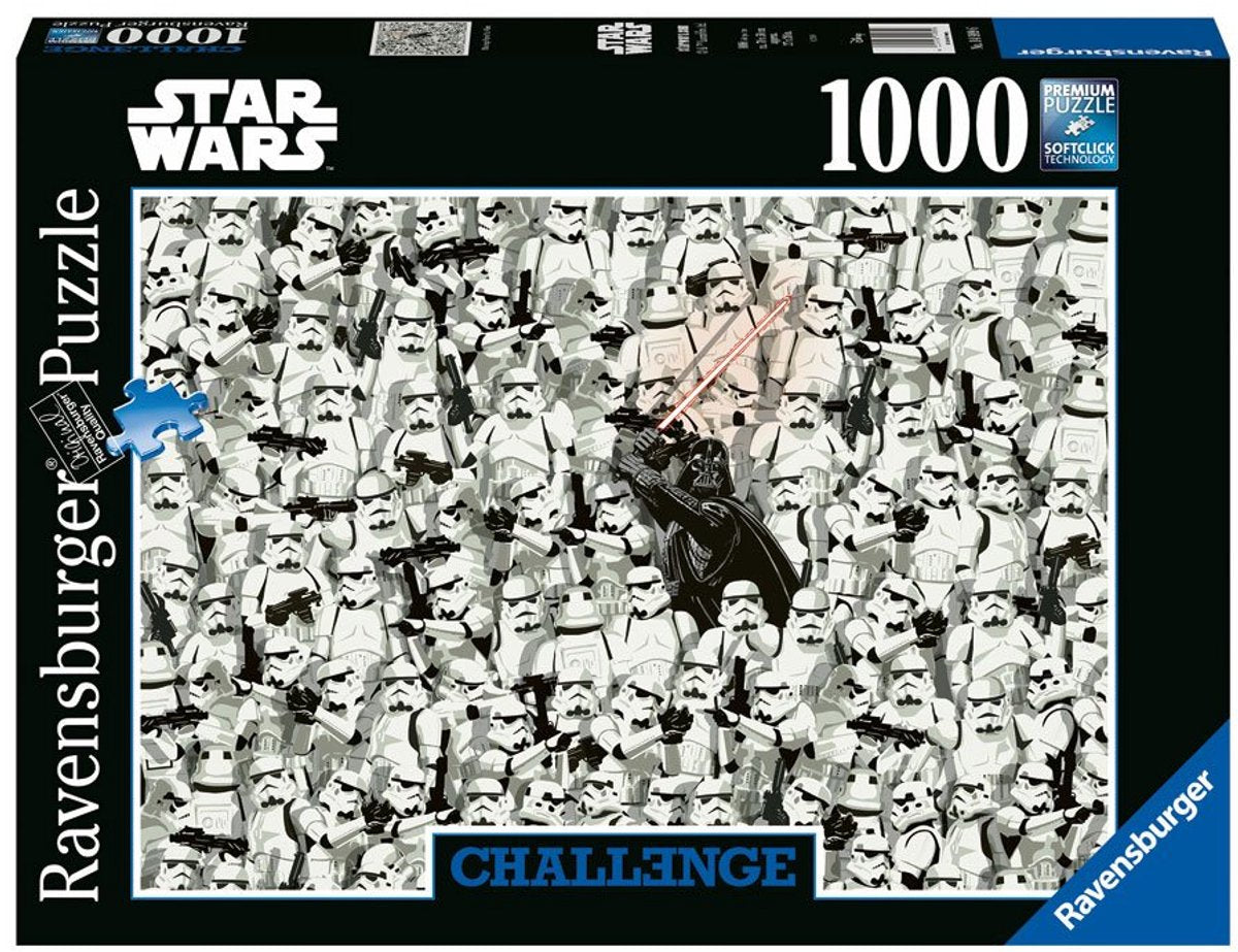 Ravensburger puslespil star wars challenge - 1000 brikker puslespil.