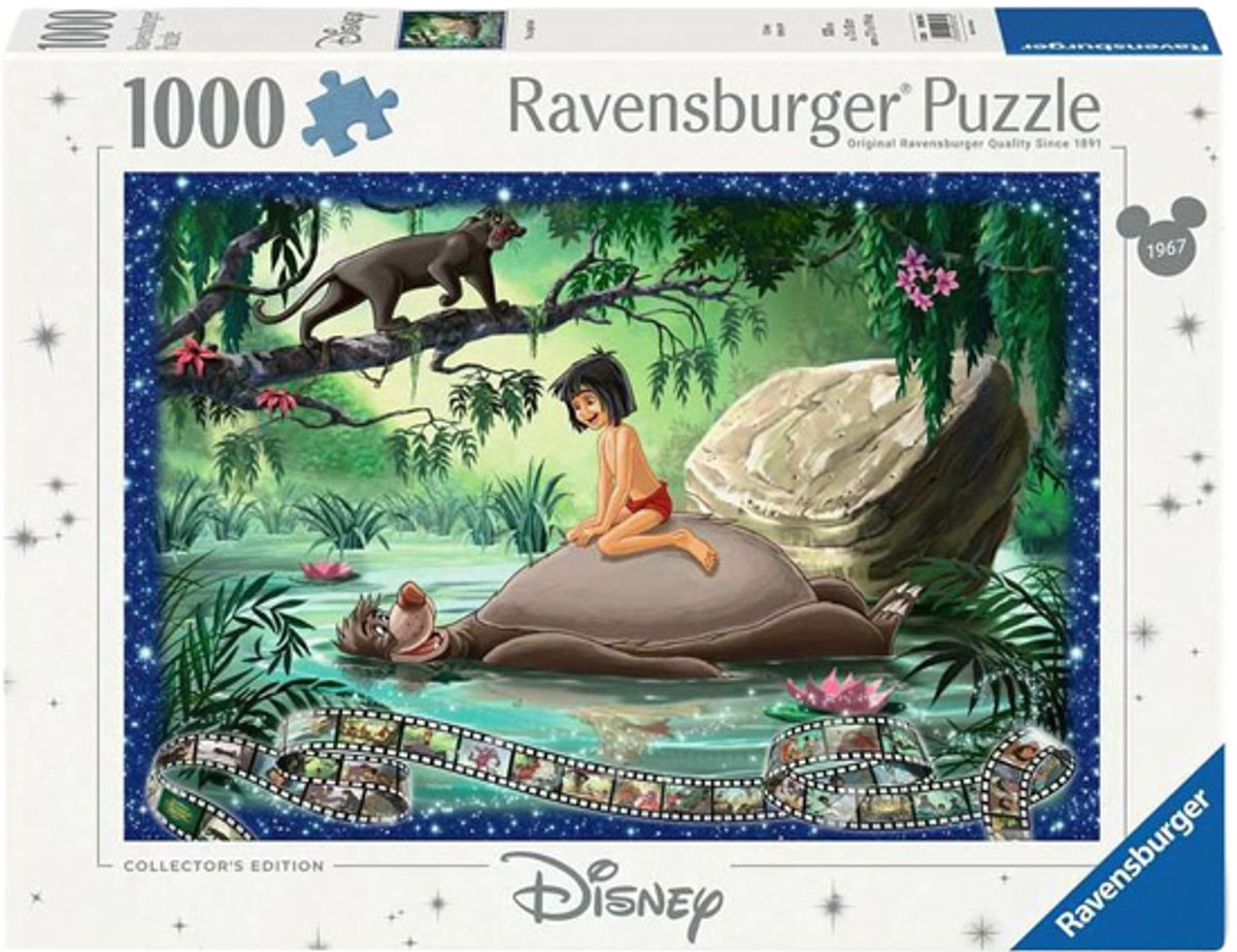 Ravensburger puslespil tegneseriefigurer – 1000 brikker