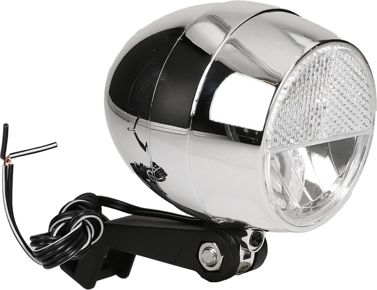 Cortina Koplamp Amsterdam E-Bike Chrome