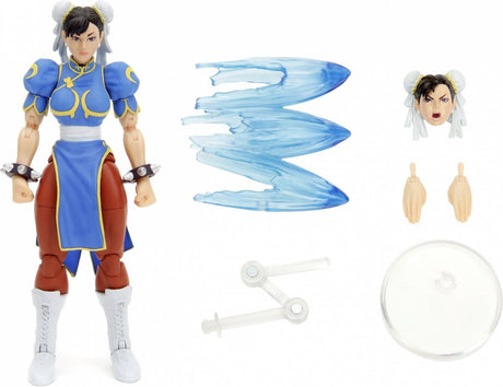 Jada legetøj street fighter ii chun-li 6 figur - jada -