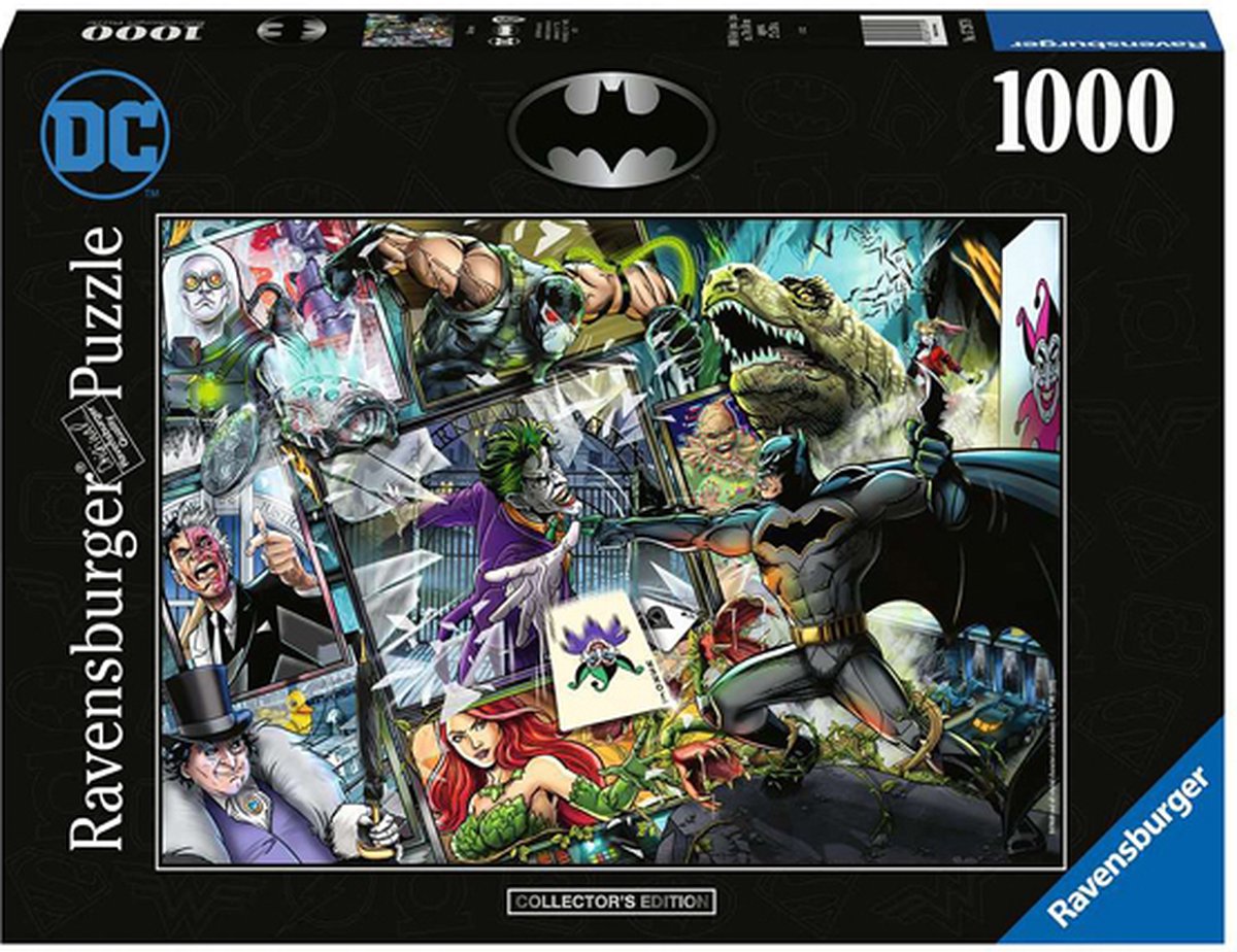 Ravensburger puslespil batman - puslespil - 1000 brikker