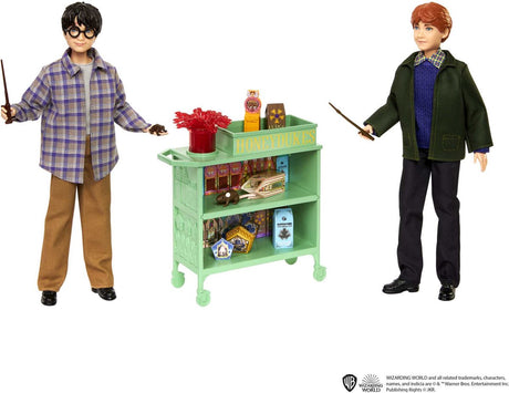 Harry Potter - Harry og Ron på Hogwarts Express - spillefigur