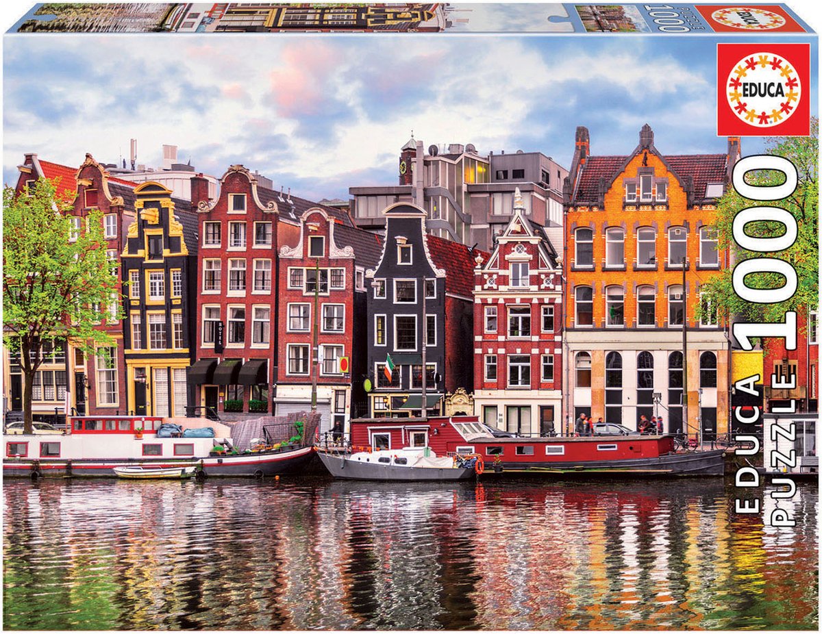 Educa - puslespil - 1000 brikker - Amsterdam - puslespil