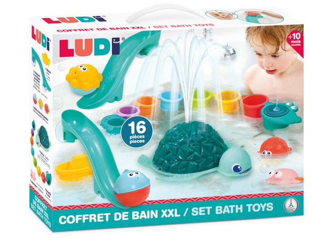 Ludi - badelegekuffert - badelegetøj
