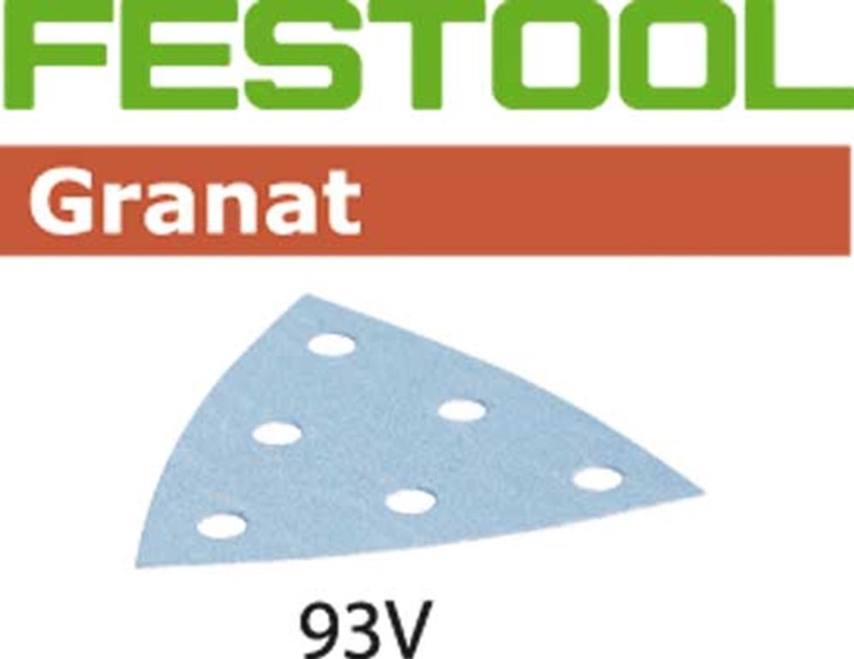 Festool tilbehør slibeplader stf v93 6 p100 gr 100 | 497393