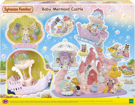 Sylvanian families 5701 baby havfrueslot - inklusive 3 babylegefigurer