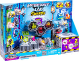 Moose legetøj mrbeast lab swarms - hyper fusion series chaos xl pack - 22 sværme mikrodyr, 5 fusionshætter 22 klistermærker