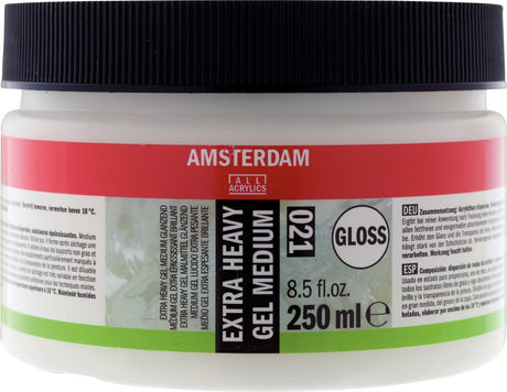 Amsterdam extra heavy gel medium glanzend 021 pot 250 ml